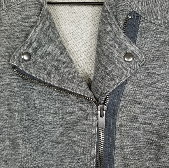 GAP | Gray Knit Moto Jacket - Picture 2 of 6